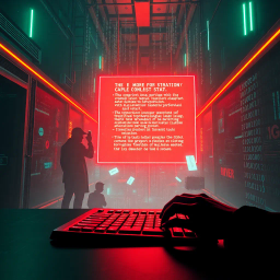 Hacktastic: Diary of a Digital Spy - Text-based game