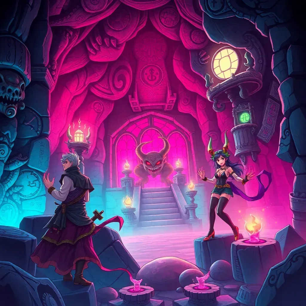 Dungeon Delights: A Trap-Laden Tale