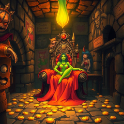 Dungeon of Sin and Chance - Text-based game