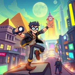 Chrono-Heist: Jumps of Time - Text-based game