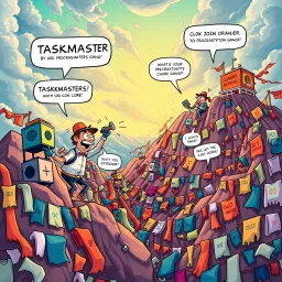 Taskmasters Unite! - Text-based game