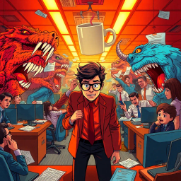 Tasker: The Reckoning - Text-based game