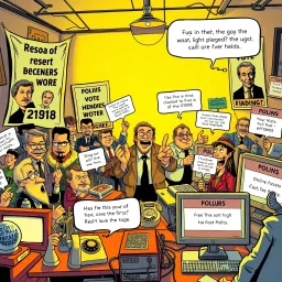 Presidential Punditry: The Puppet Masters - Text-based game