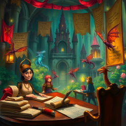 The Last Kingdom's Secretary - Text-based game