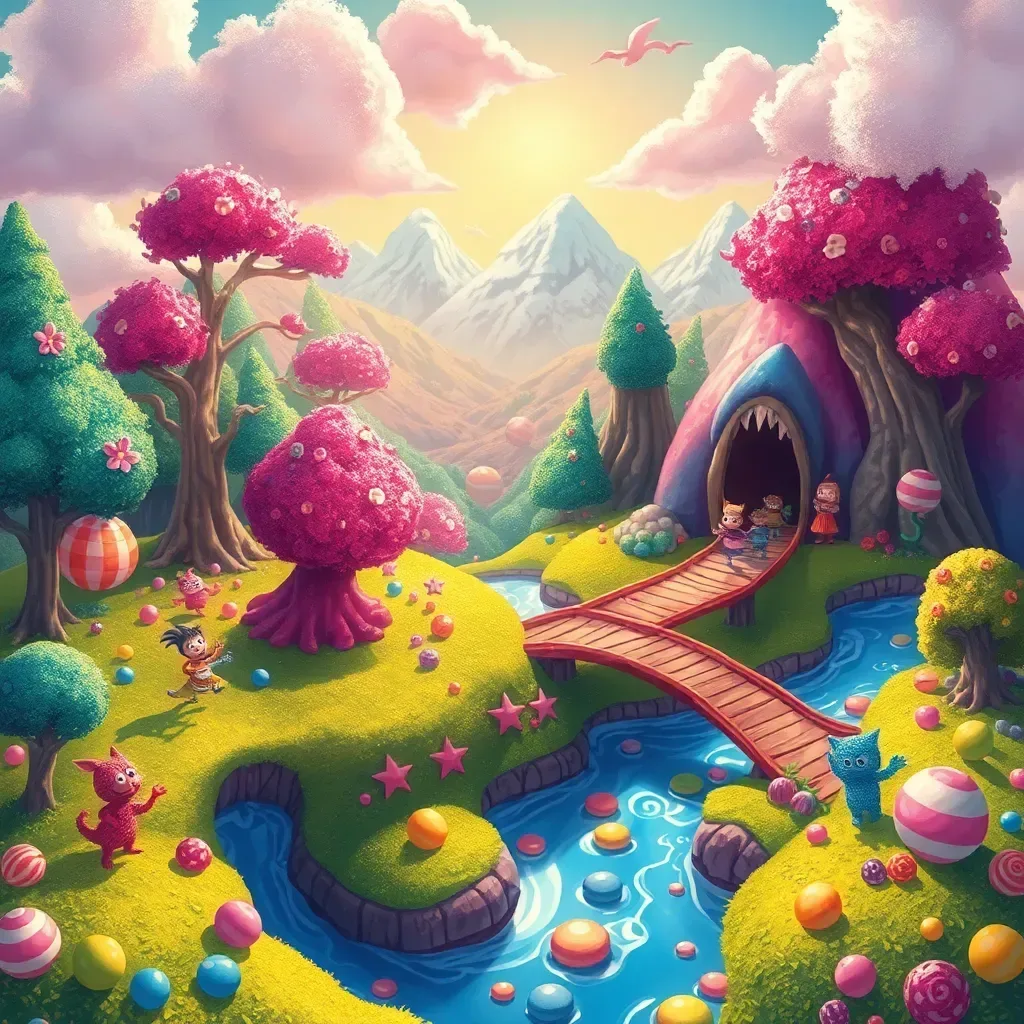 Whimsical Whirlwind: The Quest for the Last Lollipop