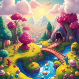 Whimsical Whirlwind: The Quest for the Last Lollipop