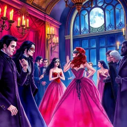 Whispers of the Midnight Court - Text-based game