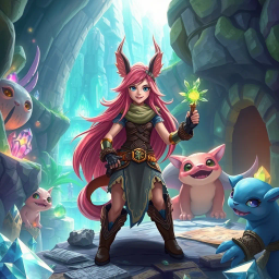 Crystalline Transformations - Text-based game