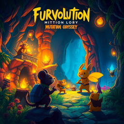 Furvolution: Mutation Odyssey - Text-based game