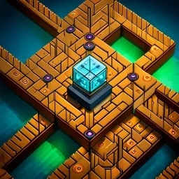 Spinning Glyphs - Text-based game