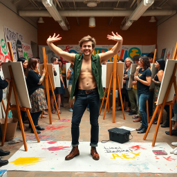 Canvas & Chaos - Text-based game