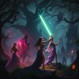 Sorcery & Seduction - Text-based game