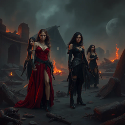 Glimmer in the Ashes - Text-based game