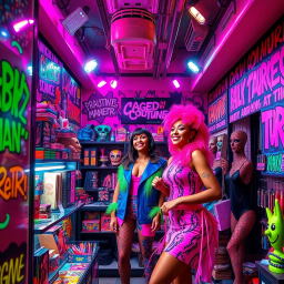 Caged in Couture - Text-based game