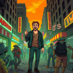 Urban Undead: The Comedic Apocalypse - Text-based game