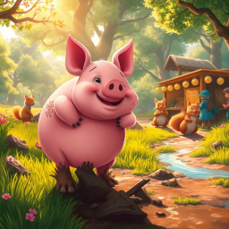 Hammy's Odyssey - Text-based game