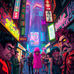 Pleasure District Chronicles - Text-based game