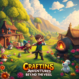 Crafting Adventures: Beyond the Veil - Text-based game