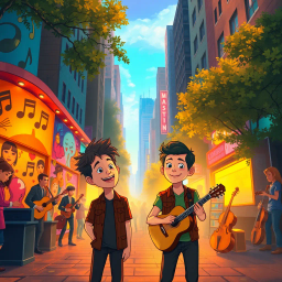 Starbound Harmonies - Text-based game