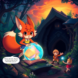 Crystals and Chaos - Text-based game