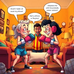 Fierce Family Feuds - Text-based game