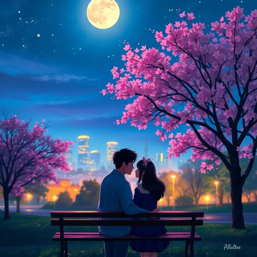 Hearts Under the Night Sky