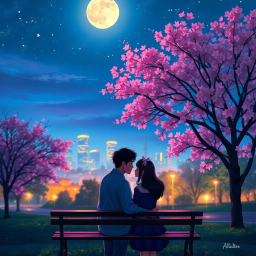 Hearts Under the Night Sky - Text-based game