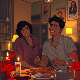 Dane's Night Off - Text-based game