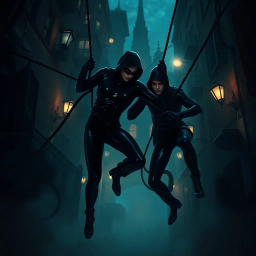 Tangled Noir - Text-based game