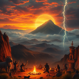 Divine Primitive - Text-based game