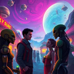 Galactic Rendezvous - Text-based game