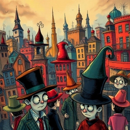 Drop of a Hat: Urban Folly - Text-based game