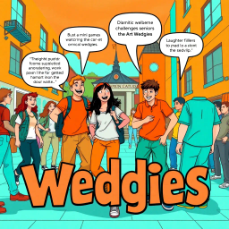 Wedgie University: The Ultimate Trousers Showdown - Text-based game