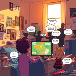 Mommy's Monitor - Text-based game