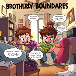 Brotherly Boundaries - Text-based game