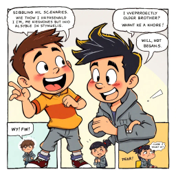 Sibling Showdown: A Spanking Saga - Text-based game