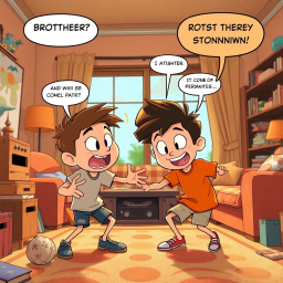 Brotherly Reckoning - Text-based game