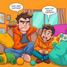 Brotherly Boundaries - Text-based game