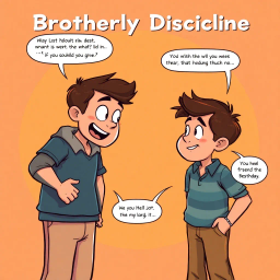 Brotherly Discipline - Text-based game