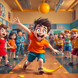 Paddle Panic: The Trouble Chronicles - Text-based game