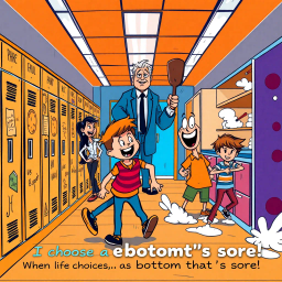 Spankers and Shenanigans - Text-based game