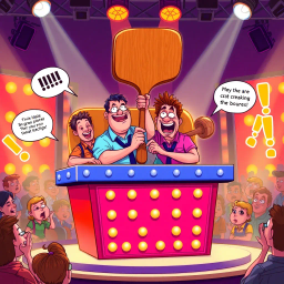 Trivia Taps: Bare Bottom Edition - Text-based game