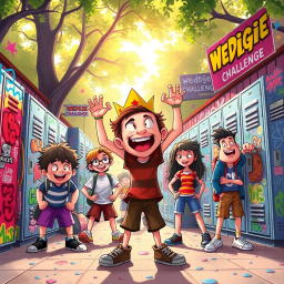 Wedgie Masters: The Bully Chronicles - Text-based game