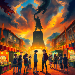 Senpai's Last Stand - Text-based game