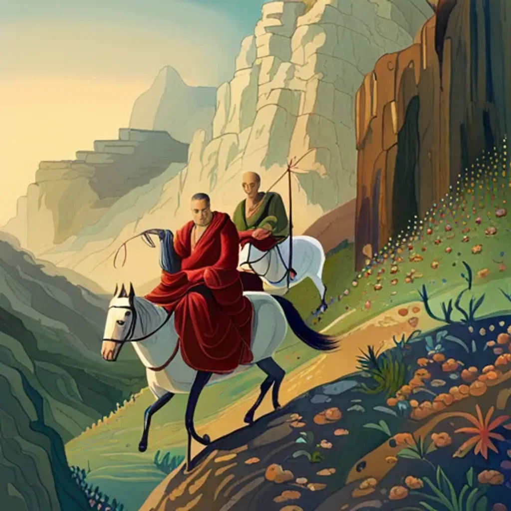 The Silkworm Monks