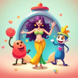 Kellie & Chats: Wobble Whims - Text-based game