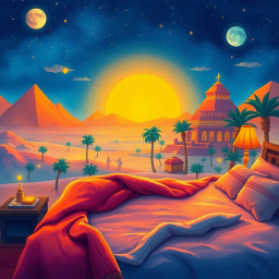 Dreamscapes of Luxor - Text-based game