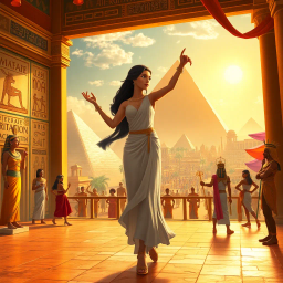 Mary Does the Pharaoh's Moves - Text-based game