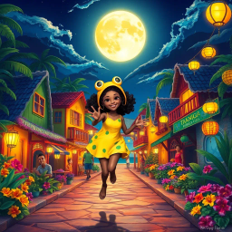 Frog Moon Madness - Text-based game