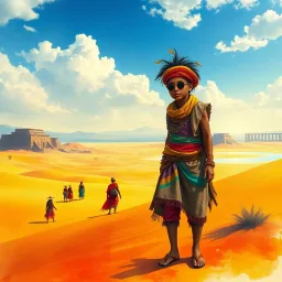 Desert Mirage: The Nomad's Tale - Text-based game